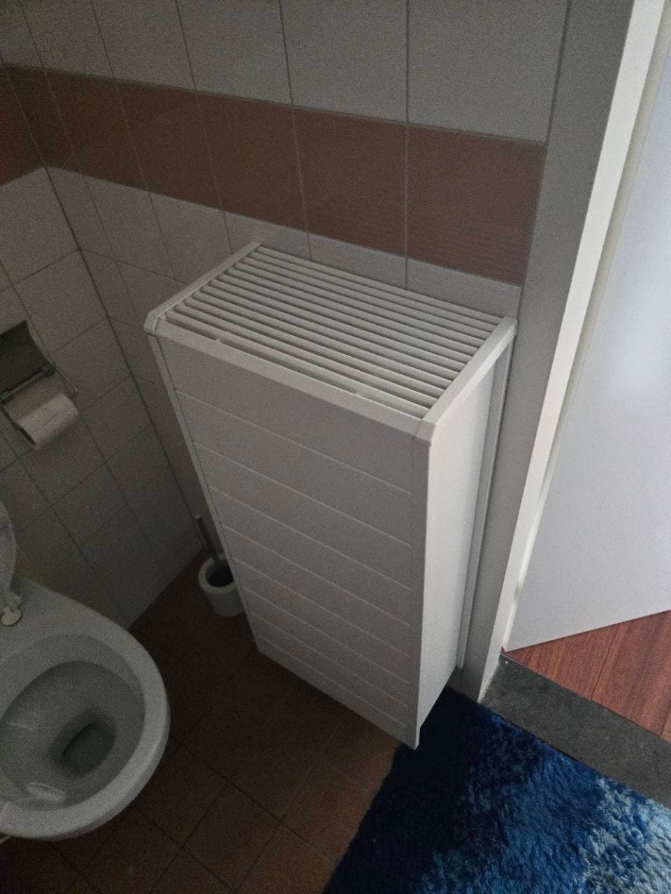 Nieuwe convector als onderdeel van de gasloze renovatie